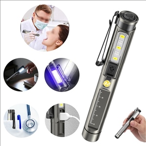 4-in-1 Rechargeable Multi-Mode Aluminum Alloy Pen-Type Light